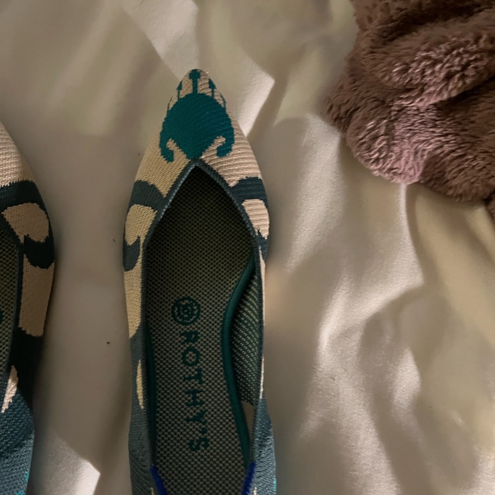 Rothy’s. Size 8. Worn once. Very cute. Washable. - Picture 5 of 6